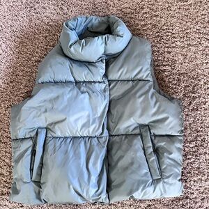 Old Navy Blue Puffer Vest